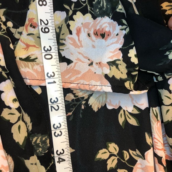 Sage the Label Floral Romper Maxi Dress NWT Medium - Picture 13 of 16